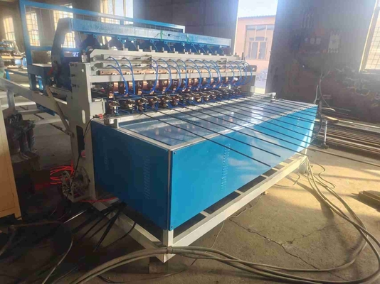 Width 2m PLC Reinforcing Mesh Welding Machine Pneumatic Hook Pull