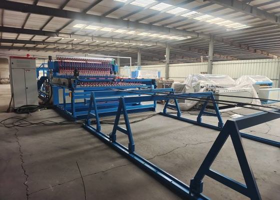 Διάμετρος πλέγματος 3m Διάμετρος πλέγματος 6m Δρόμος PLC Ενίσχυση πλέγματος μηχανή συγκόλλησης